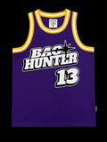 PURPLE & YELLOW BAG HUNTER JERSEY #13