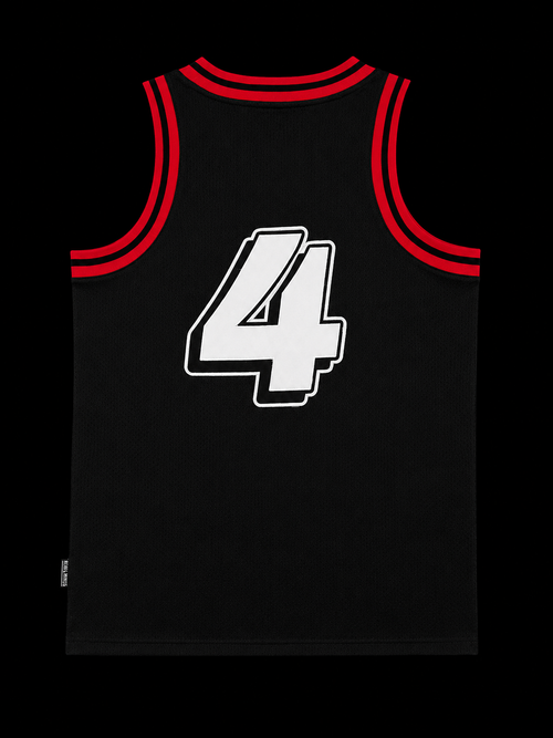 BLACK & RED BAG HUNTER JERSEY #4
