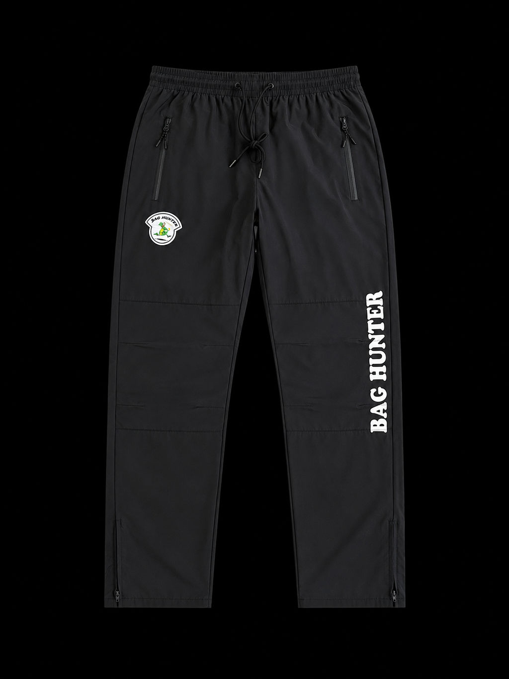 BLACK TRACK PANT
