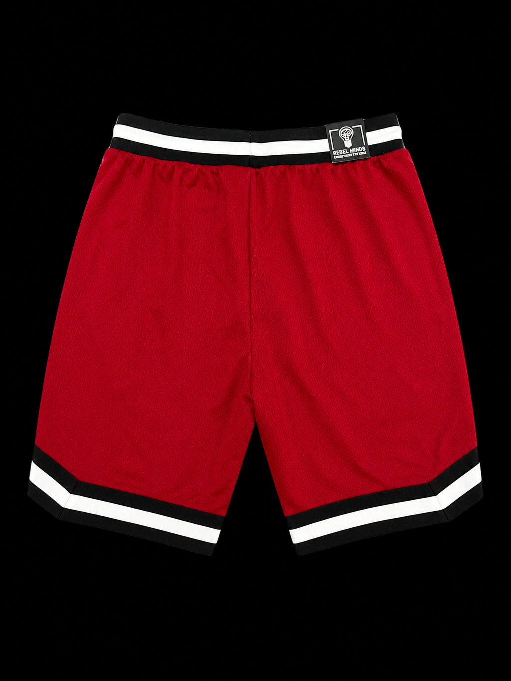 RED & WHITE BAG HUNTER SHORTS #13