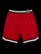 RED & WHITE BAG HUNTER SHORTS #13