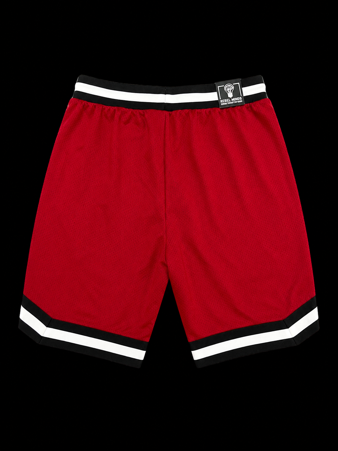RED & WHITE BAG HUNTER SHORTS #13