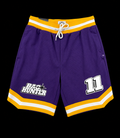 PURPLE & YELLOW BAG HUNTER SHORTS #11