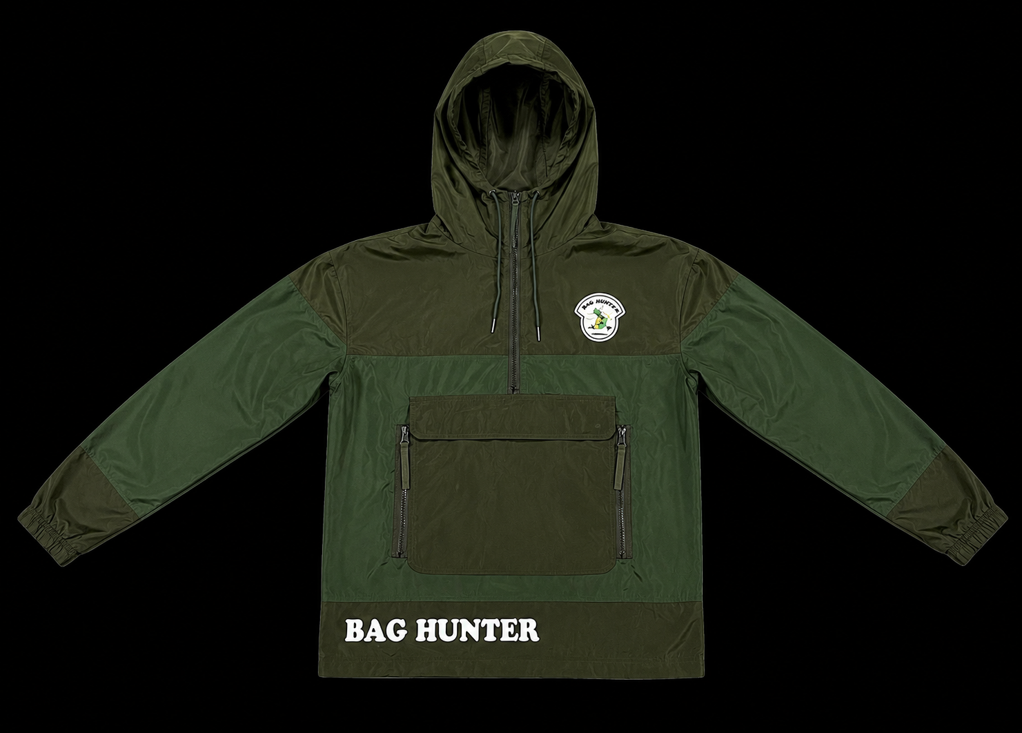 FOREST GREEN TRACK JACKET