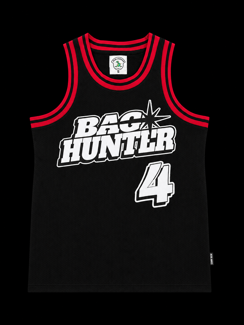 BLACK & RED BAG HUNTER JERSEY #4