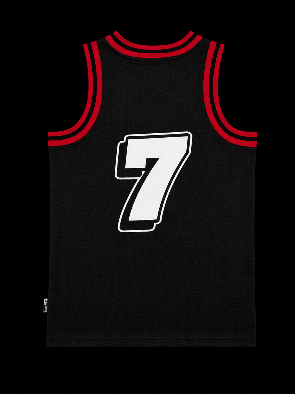BLACK & RED BAG HUNTER JERSEY #7
