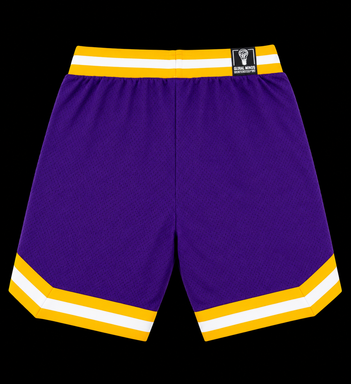 PURPLE & YELLOW BAG HUNTER SHORTS #11