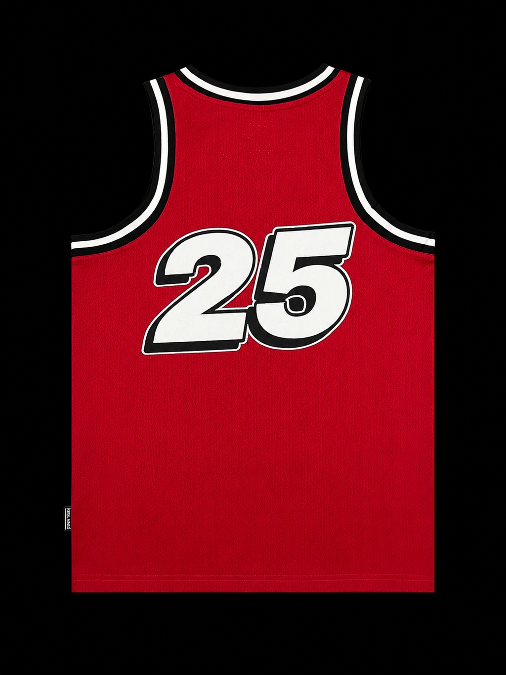 RED & WHITE BAG HUNTER JERSEY #25