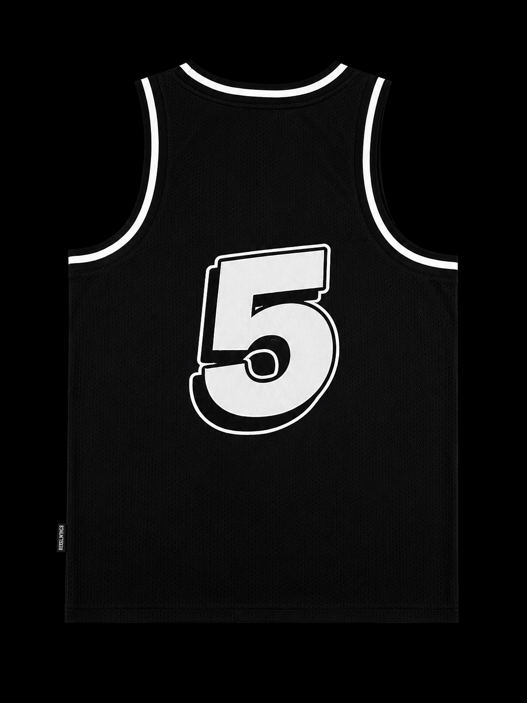 BLACK & WHITE BAG HUNTER JERSEY #5