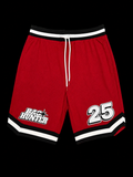 RED & WHITE BAG HUNTER SHORTS #25