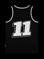 BLACK & WHITE BAG HUNTER JERSEY #11