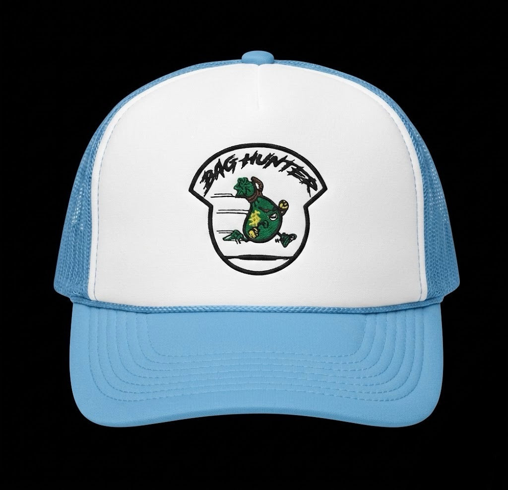 BABY BLUE BAG HUNTER HAT